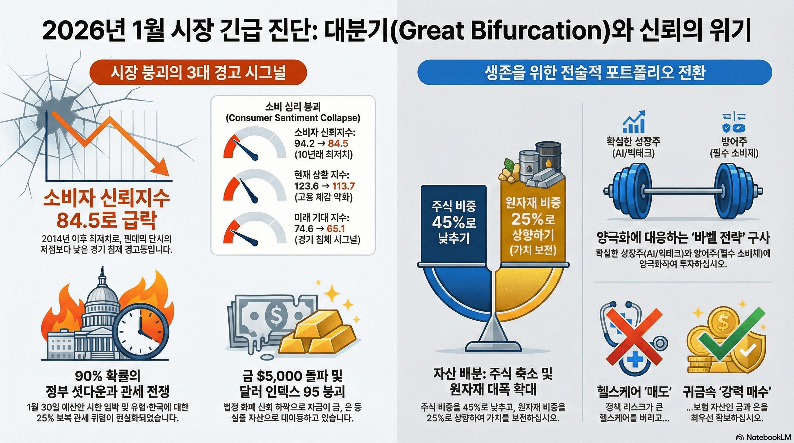 [일간 리포트]트럼프 관세 위기와 셧다운 우려, 그럼에도 기술주가 오르는 이유 (2026.01.28)