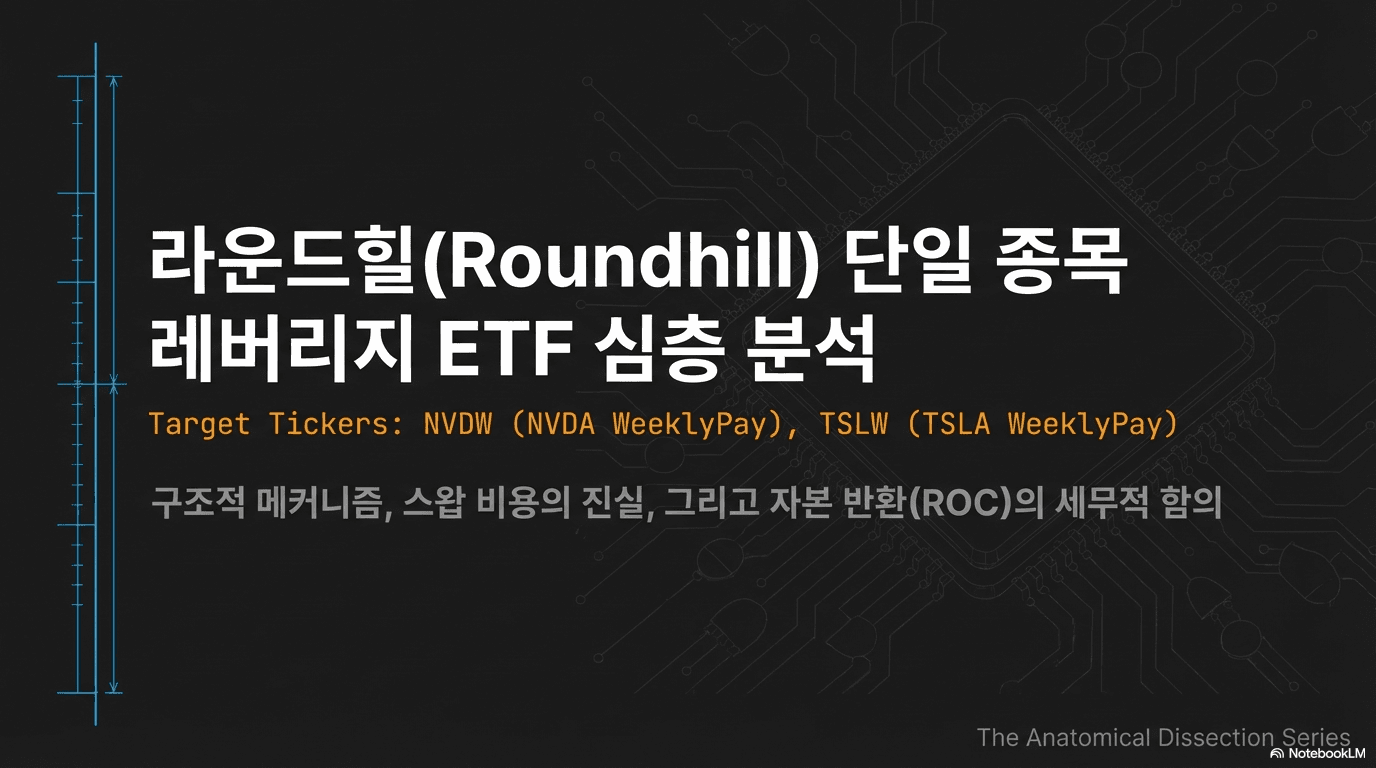 [특별 리포트] Roundhill 주간 리셋 1.2x ETF 완전 해부: 스왑 레버리지와 분배금의 진실